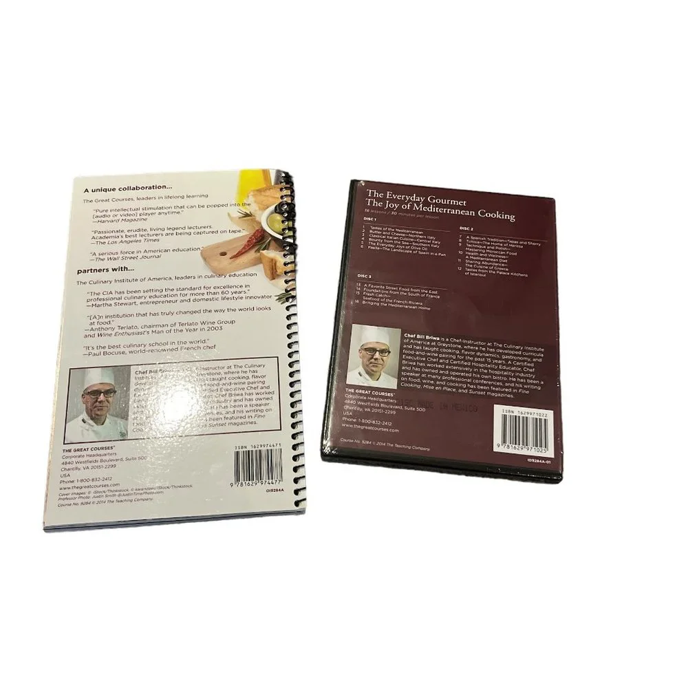 Mediterranean The Everyday Gourmet Joy of Cooking Book DVD The Great Courses - Picture 8 of 11